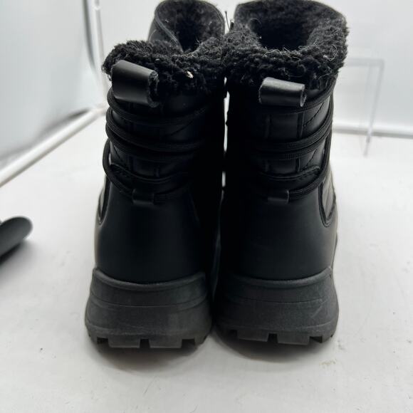 Eddie Bauer Boots Womens 9 Siren Insulated Winter Black Zip - Picture 6 of 8